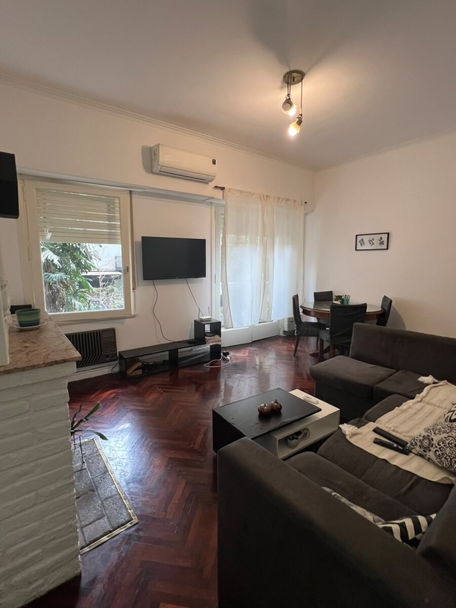 Se alquila departamento de 3 ambientes amoblado - Las Cañitas