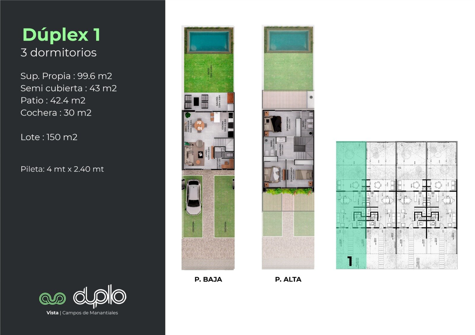 Venta Duplex Campos de Manantiales — foto 4