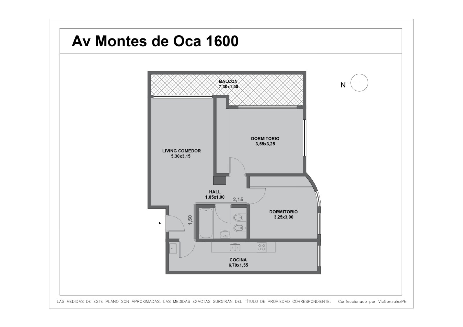 Departamento en venta 3 ambientes. Balcon al contrafrente. Piso alto. Av Montes de Oca. - 27