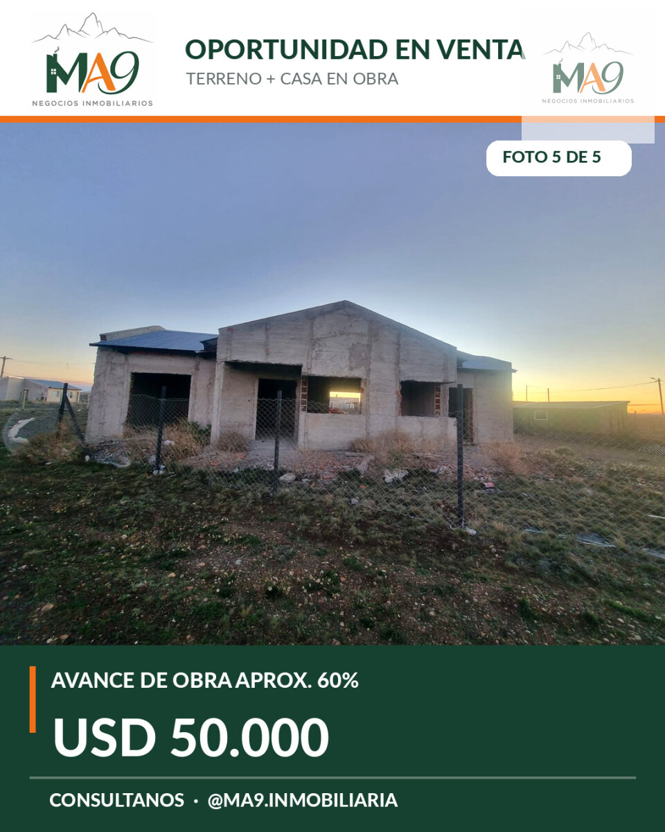 Terreno con casa en construcción · Alberto Demiddi 2751 - 5