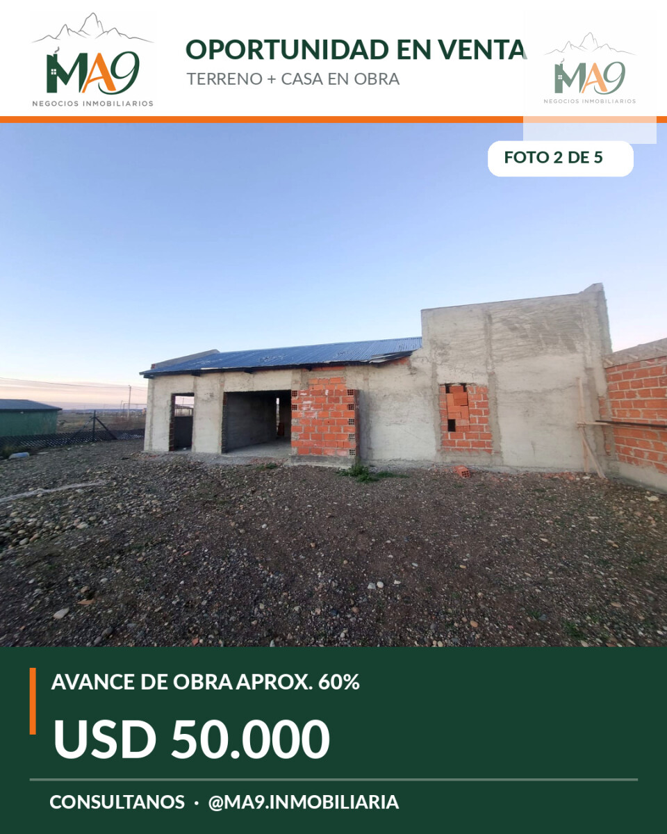 Terreno con casa en construcción · Alberto Demiddi 2751 - 2