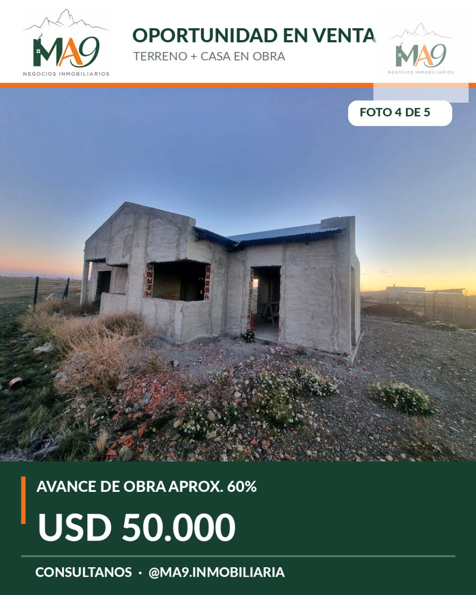 Terreno con casa en construcción · Alberto Demiddi 2751 - 3