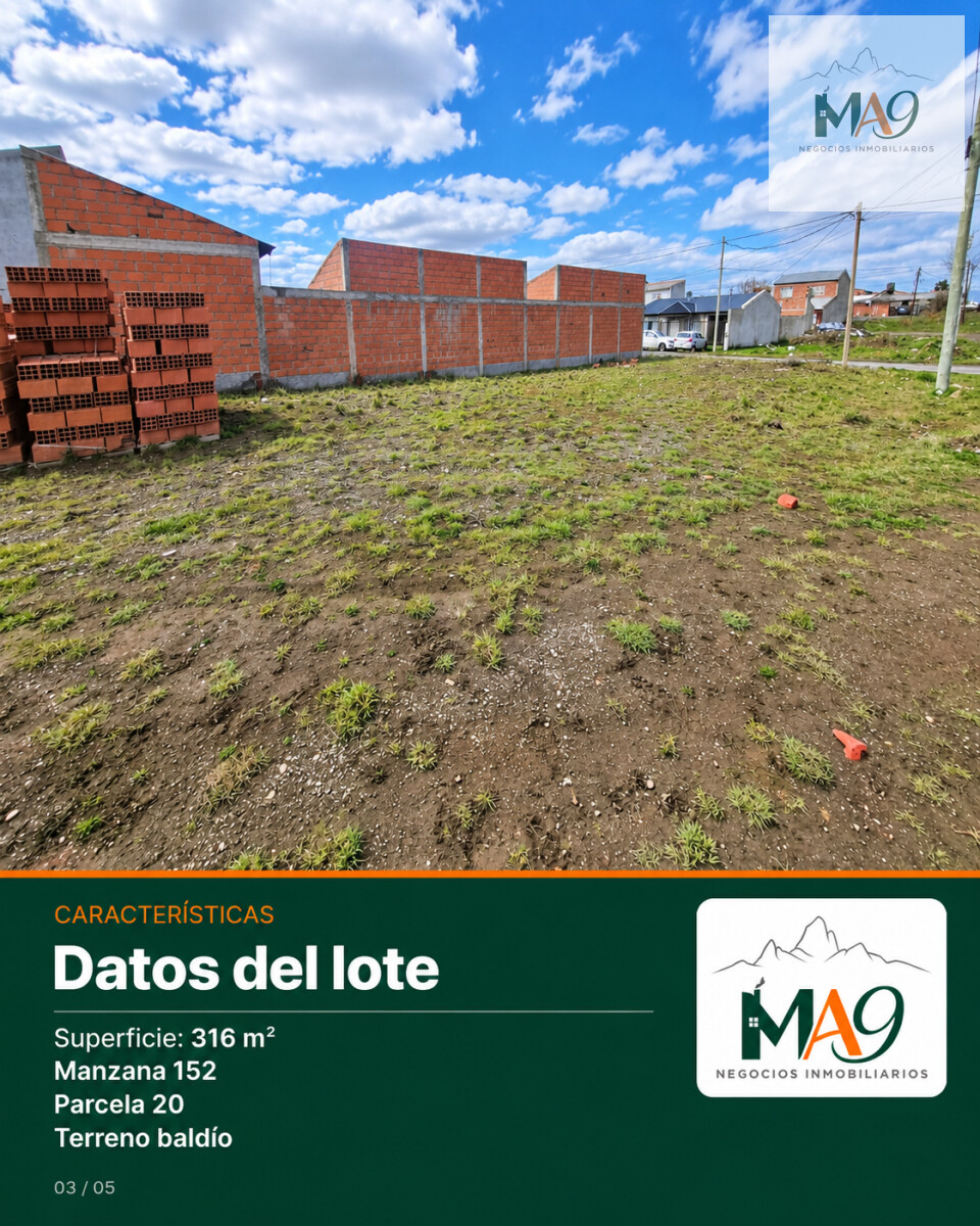 Terreno en San Benito · Manzana 152, Parcela 20 - 3