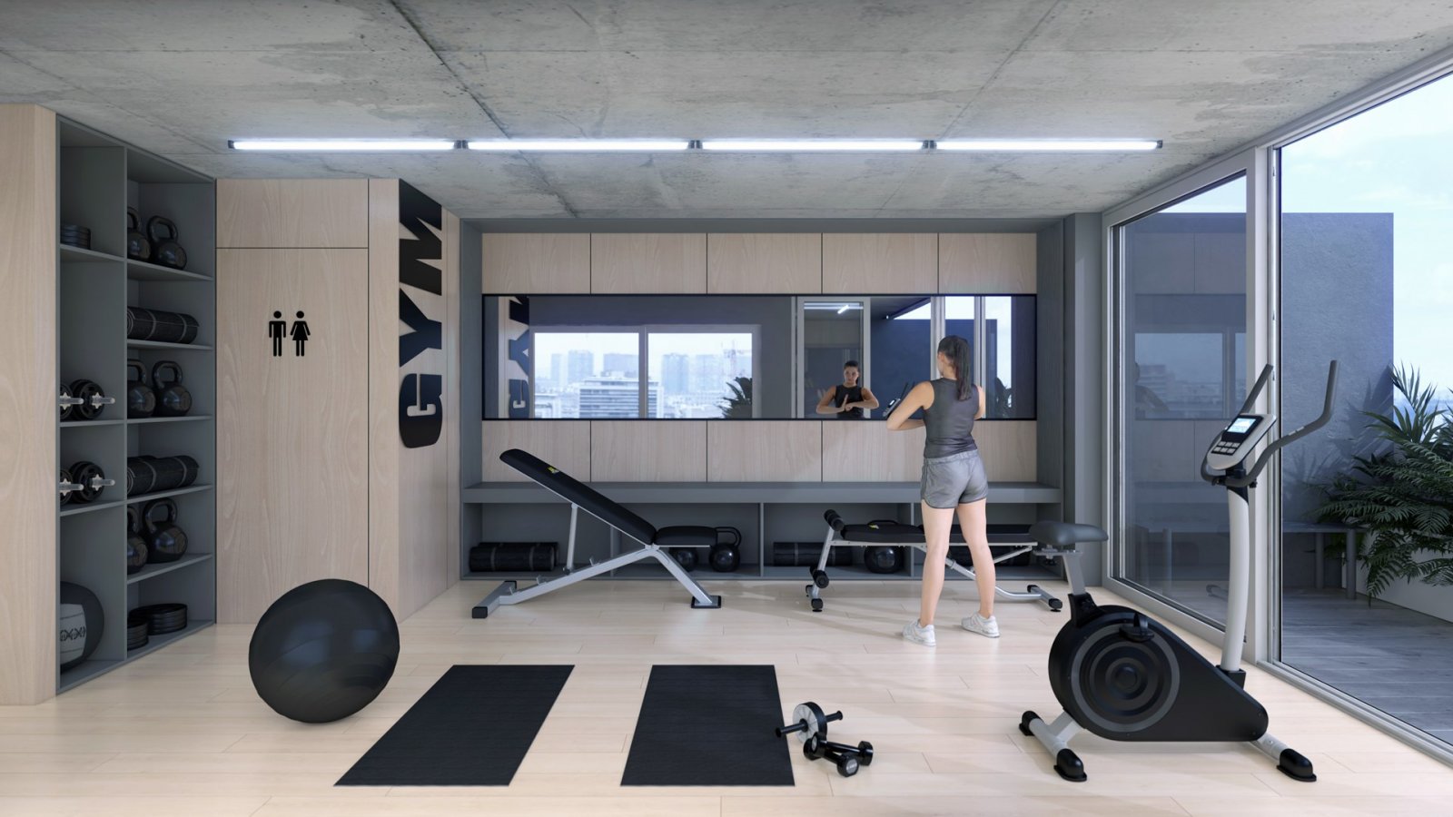 Venta.Monoambiente tipo Loft. Contrafrente. Balcón. Full Amenities. Palermo — foto 10