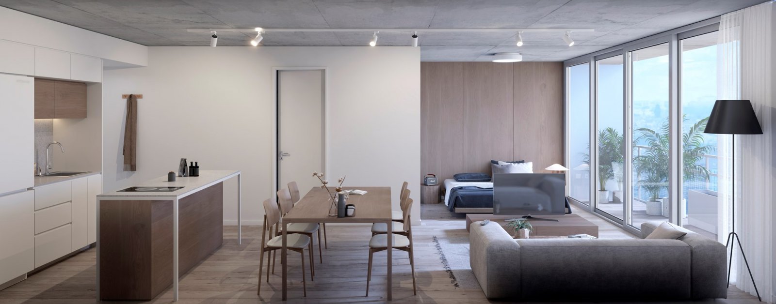 Venta.Monoambiente tipo Loft. Contrafrente. Balcón. Full Amenities. Palermo — foto 5