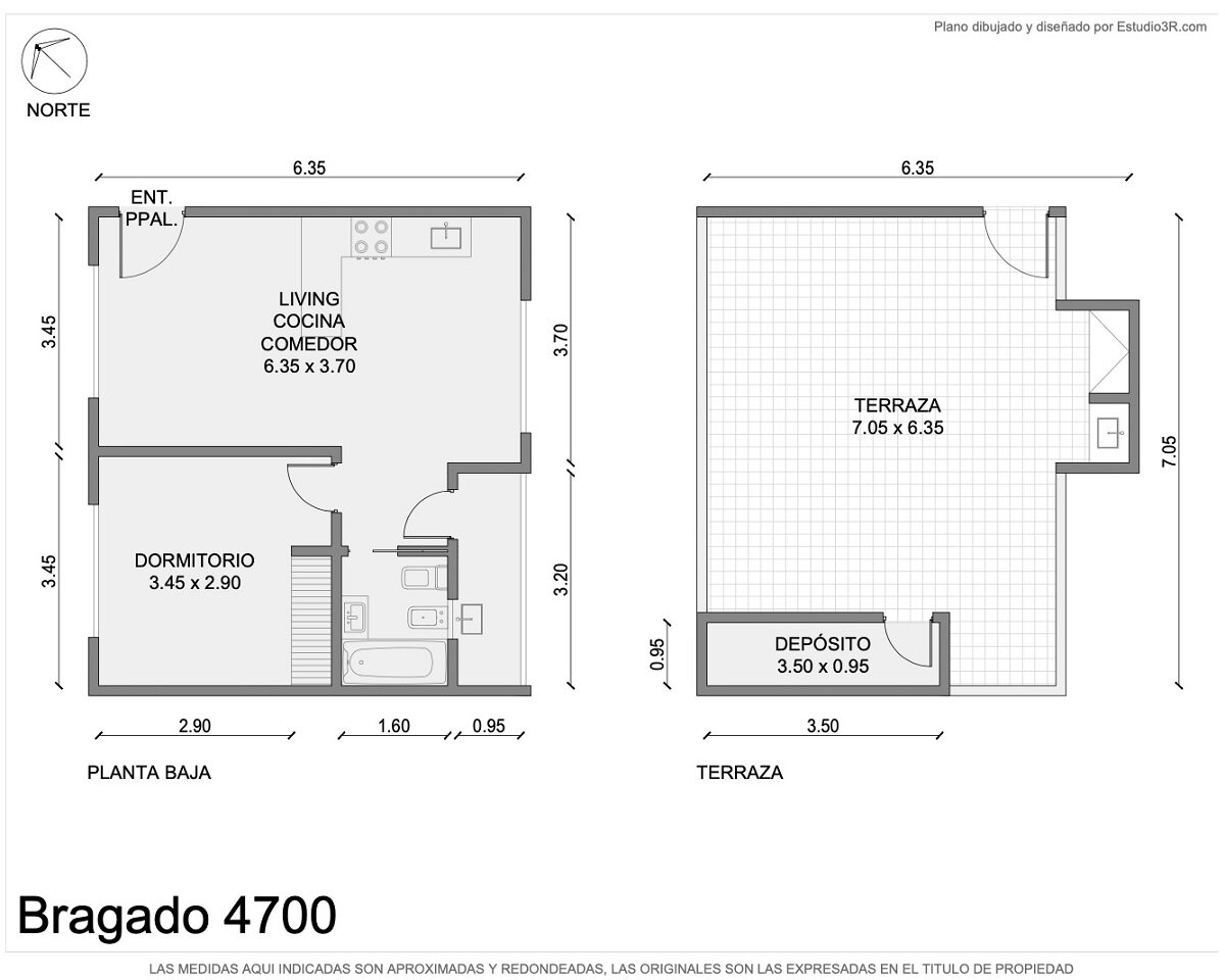 Venta PH 2 Ambientes. Terraza. Parrilla. Apto crédito. Parque Avellaneda — foto 2