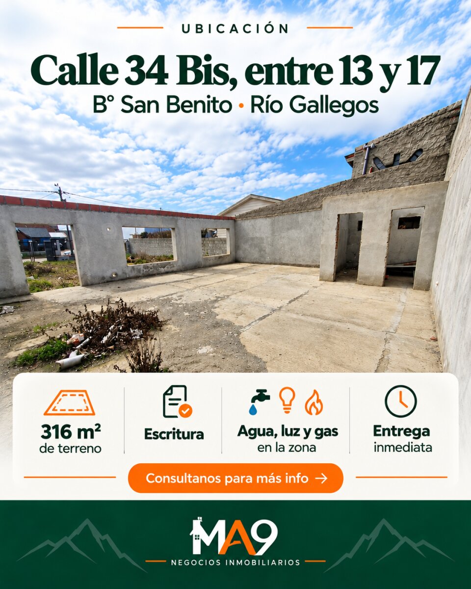 TERRENO + CONSTRUCCION — foto 2