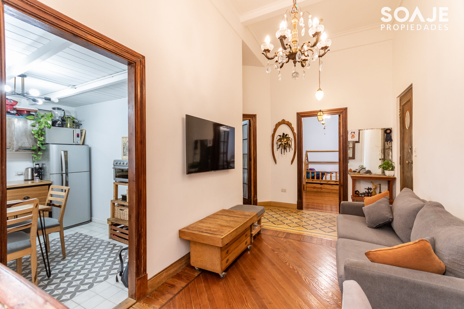 Departamento en Venta de 3 Amb. con Patio en Balvanera