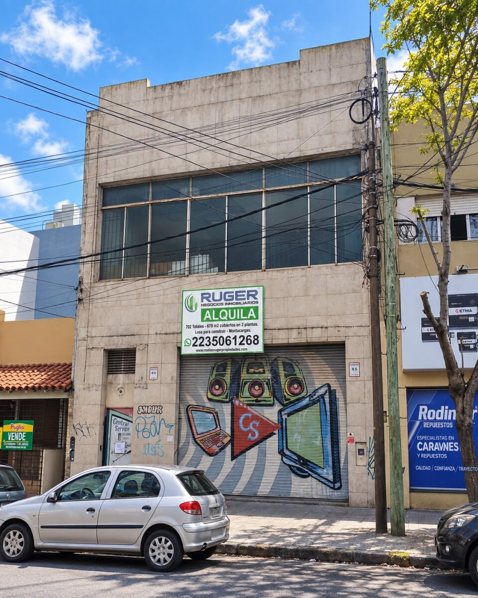 ALQUILER DE LOCAL CON GRAN DEPOSITO - 1