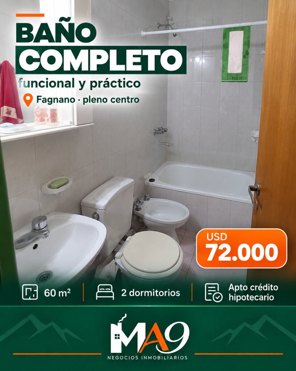 DEPARTAMENTO CENTRICO- APTO CREDITO — foto 4