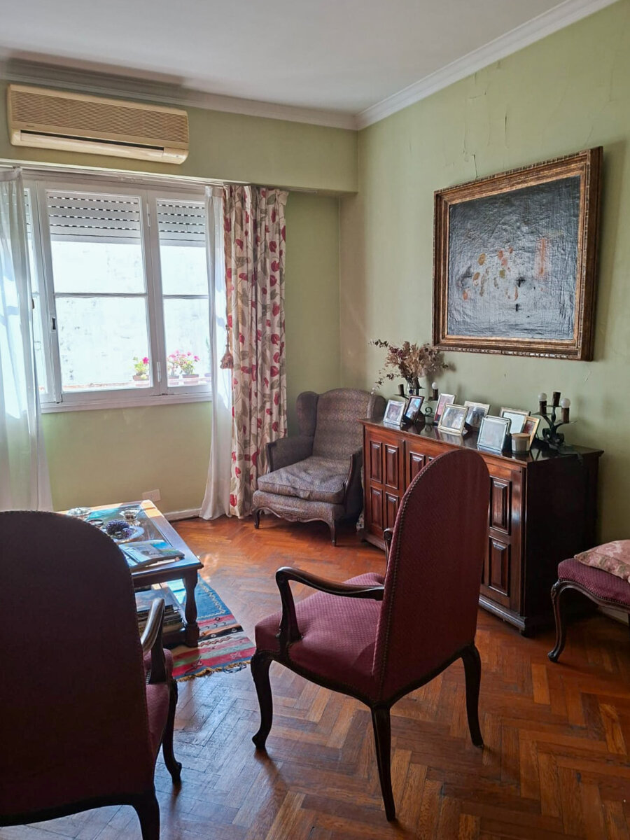 RECOLETA - LARREA 1300 - SEÑORIAL 4 AMB CON DEP. MUY LUMINOSO - 90m2 - U$S190.000 — foto 5
