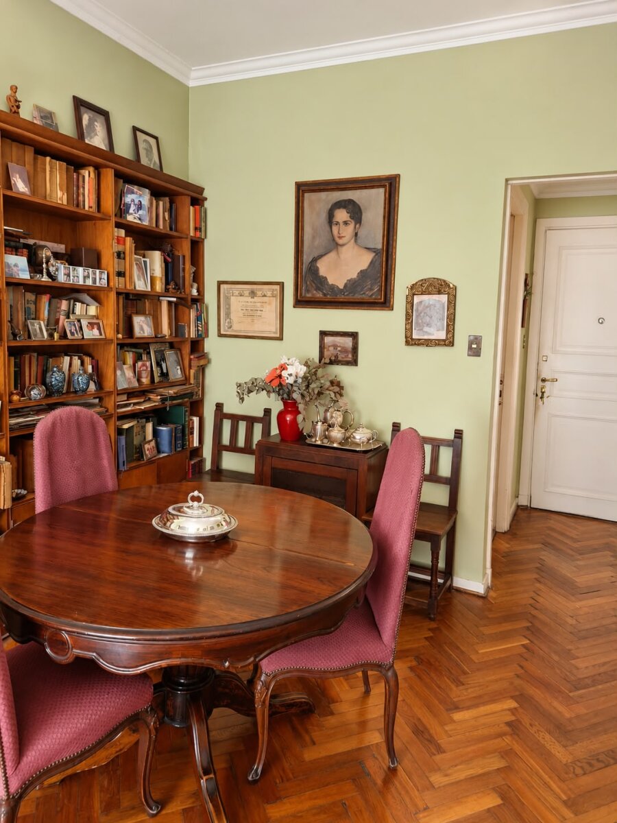 RECOLETA - LARREA 1300 - SEÑORIAL 4 AMB CON DEP. MUY LUMINOSO - 90m2 - U$S190.000 — foto 7