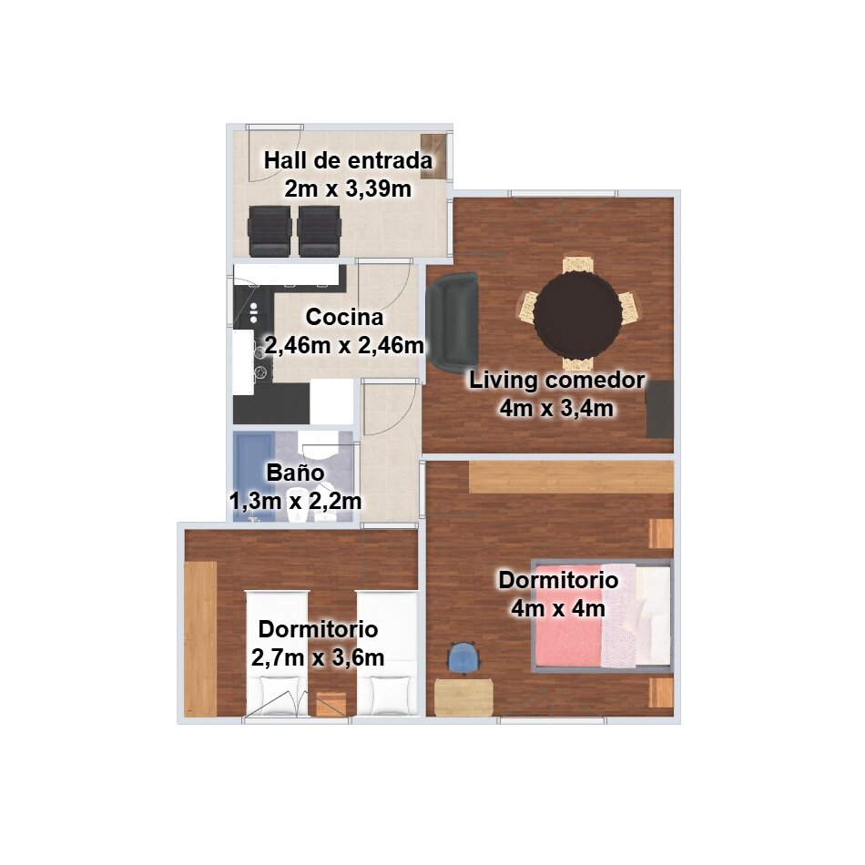 Departamento 3 Ambientes - Luminoso - 57m² - Reciclado - Ideal inversión - Apto Crédito - Caballito - 17