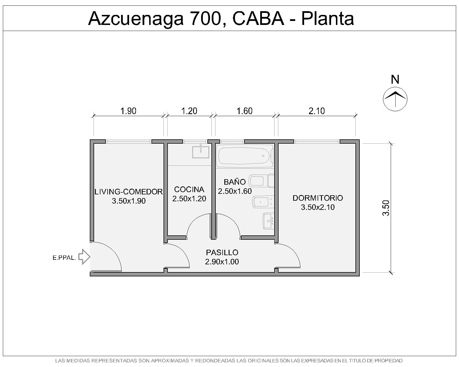 VENTA. DEPARTAMENTO 2 AMBIENTES. LUMINOSO. RECOLETA - 20