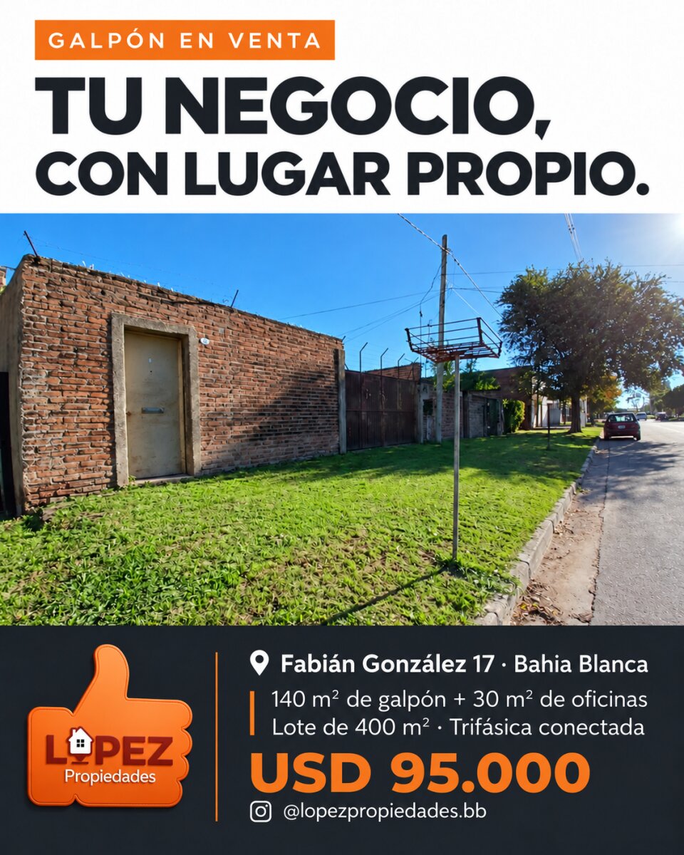 Galpon en Venta , barrio Los Almendros - 3