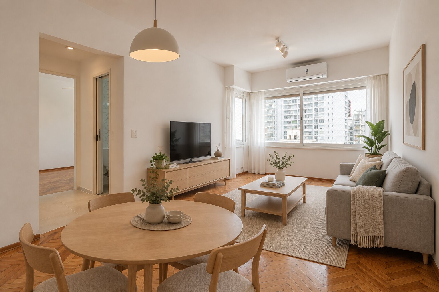 Venta. Departamento 2 ambientes. Refaccionado. Apto Credito. Caballito