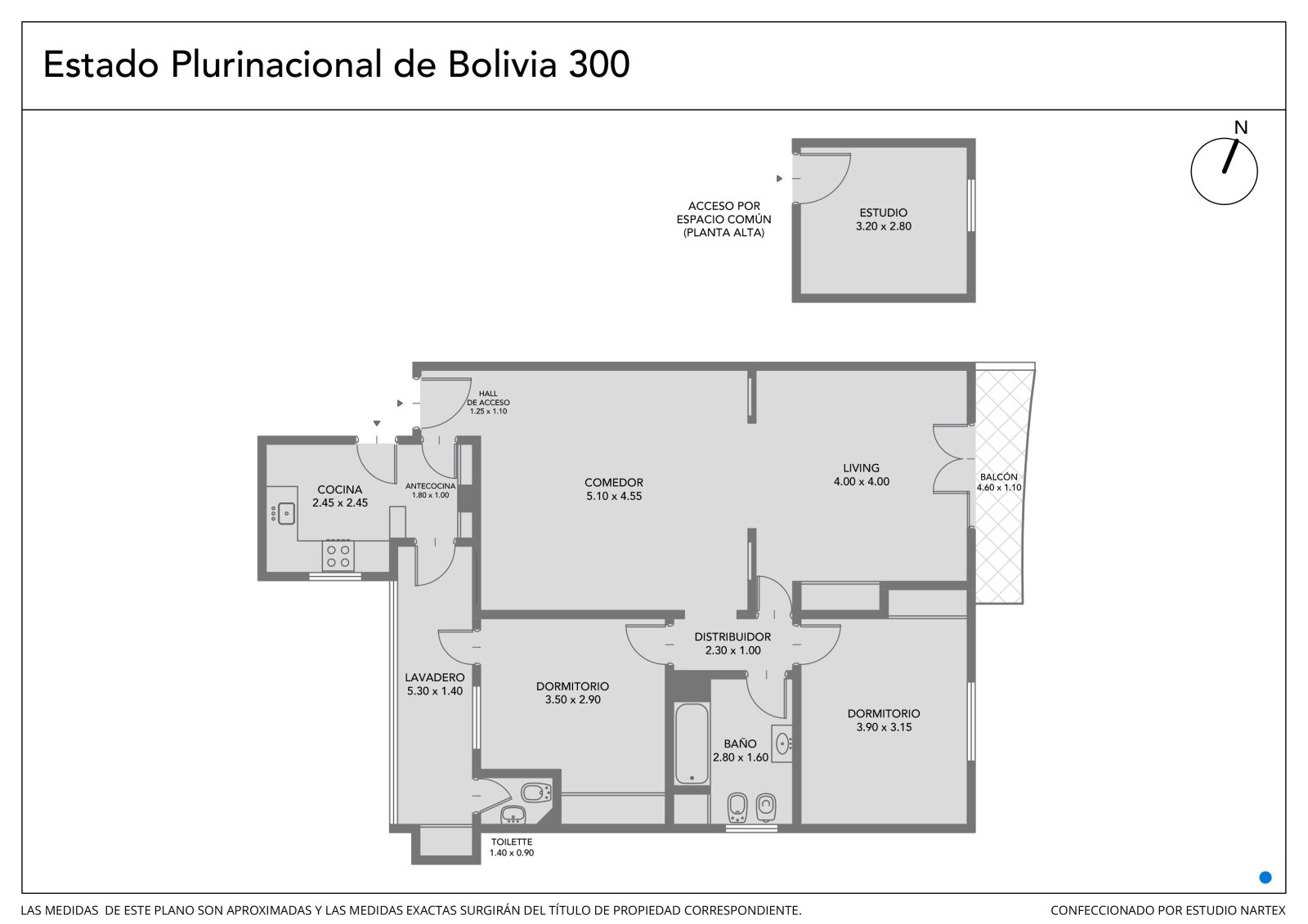 DEPARTAMENTO 4 AMB + ESTUDIO - A RECICLAR - FLORES - 34