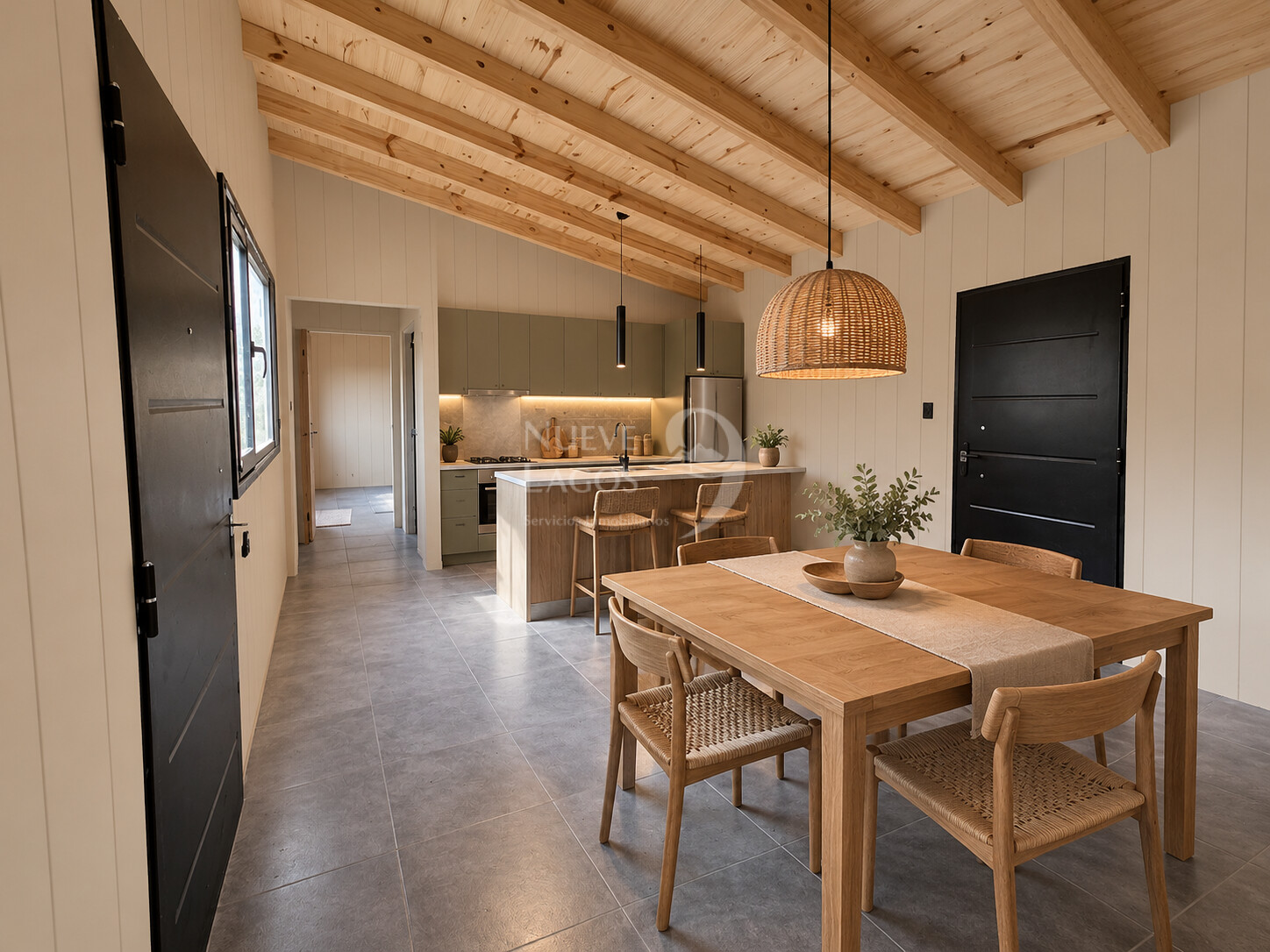 Venta de casa a estrenar en Villa Lago Meliquina - 3