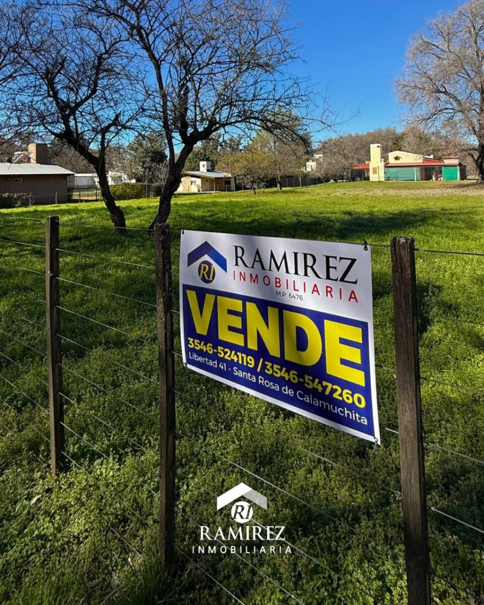 4 LOTES EN VENTA – SANTA ROSA DE CALAMUCHITA COD LT127 - 2