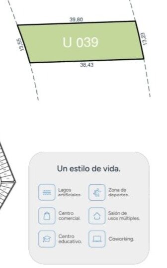 Terreno en Preventa - Ibarlucea - Cinco Lagos - Barrio cerrado - Ruta 34 Km 10 - Lote 39 - Barrio Pacífico - 39