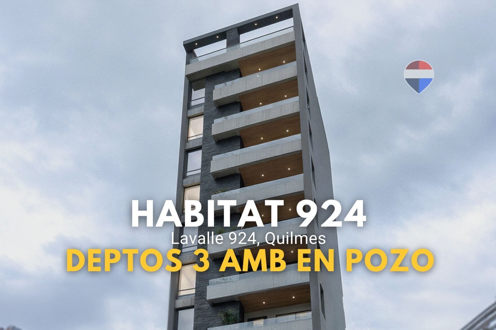 Venta Depto 3 amb en Quilmes Centro - HABITAT 924