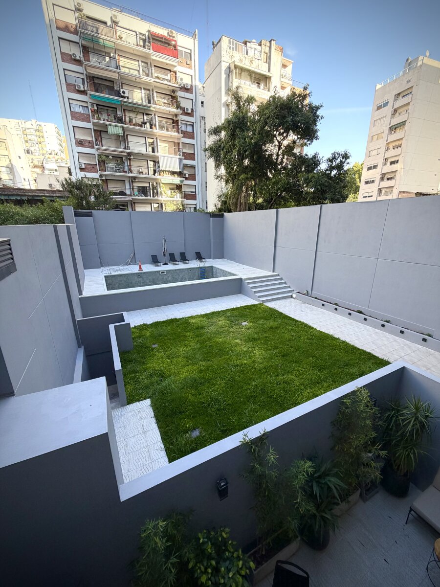 Departamento 1 ambiente alquiler temporal Grande con Pileta y Balcon - Palermo Soho - 9
