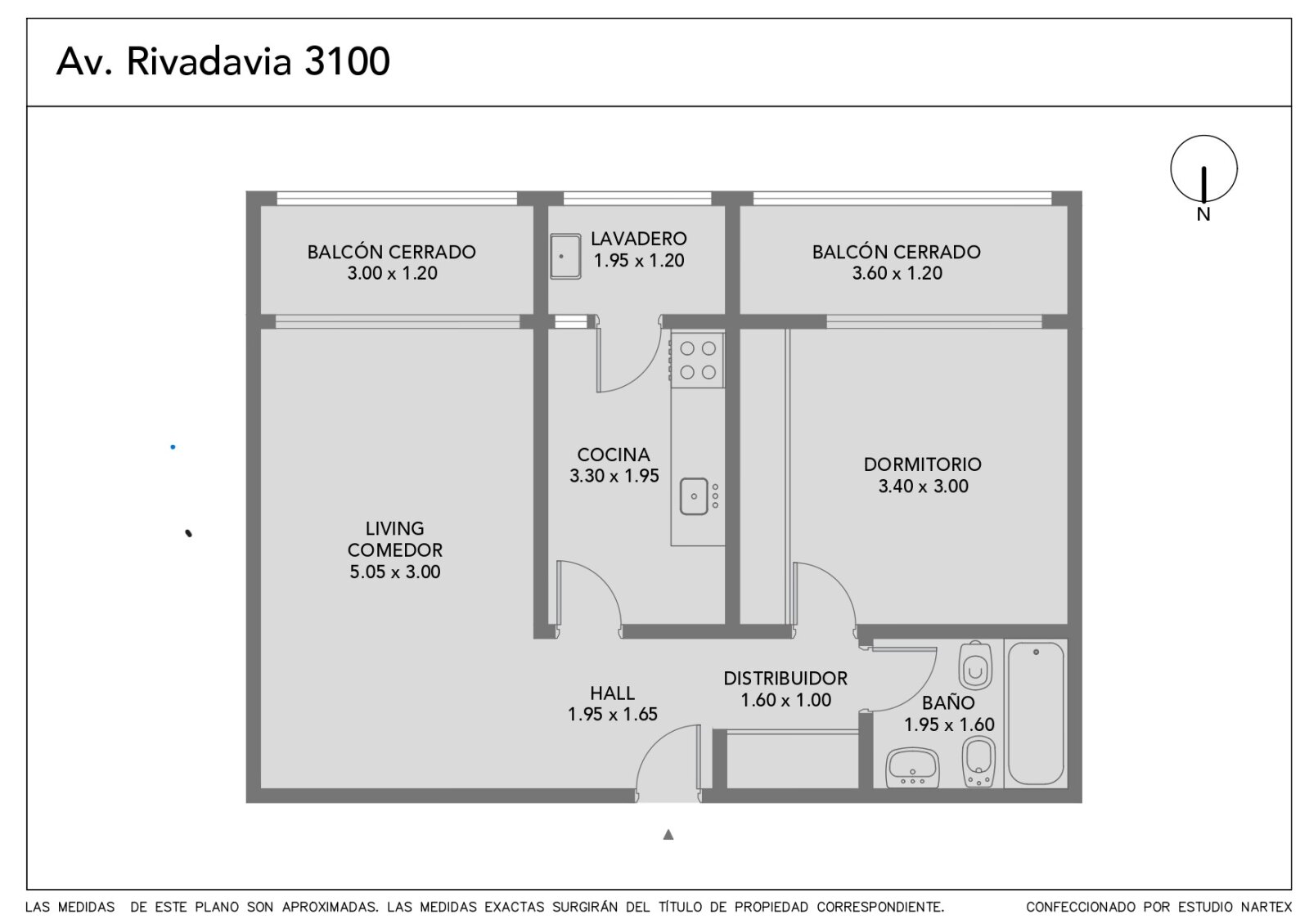 Venta - 2 Ambientes - Vista Abierta - Muy Luminoso - Once - 38