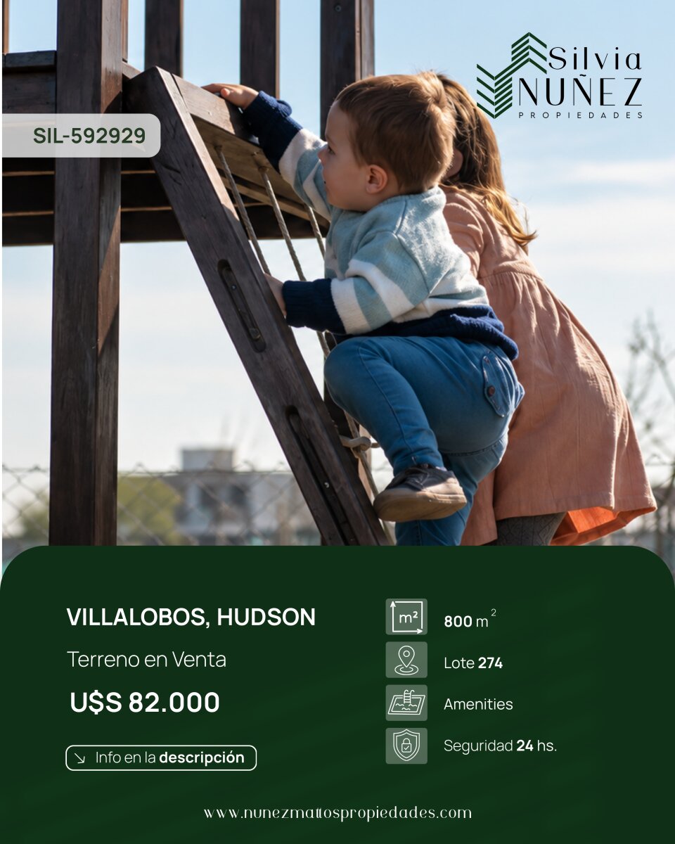 Lote en venta de 800 m² en Villalobos, Pueblos del Plata - 1