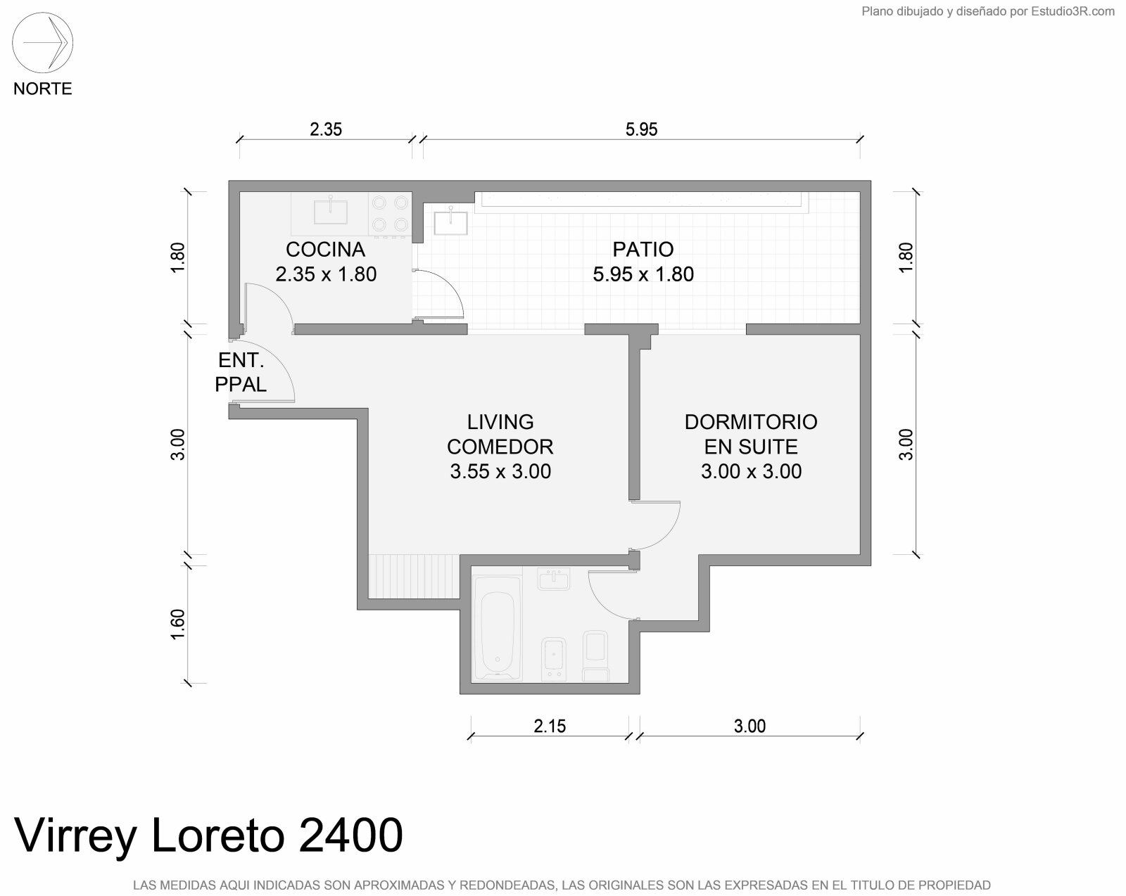 DEPARTAMENTO . PLANTA BAJA . PATIO PROPIO + APTO PROFESIONAL — foto 4