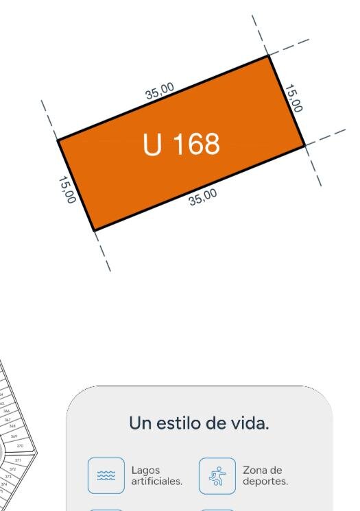 Venta Lote Cinco Lagos - Ibarlucea - Barrio Lago Pacífico - Lote 168 - 525m2 - 39