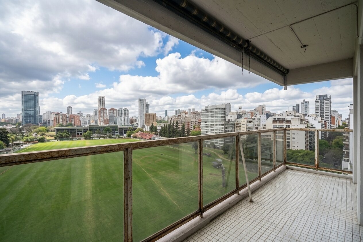 Piso alto - Frente - Campo de Polo - Terraza - Cochera — foto 4