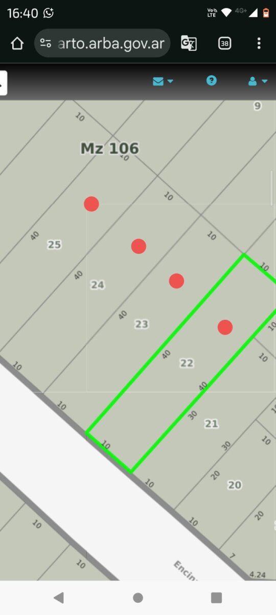 Venta 4 lotes en General Rodríguez - 19