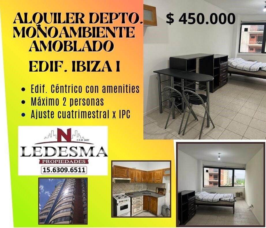 Amoblado $450.000 Muñiz monoamb San Miguel - 5