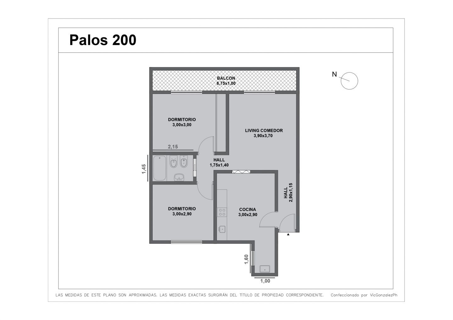 Venta. Departamento 3 ambientes. Balcon Corrido. La boca. - 25