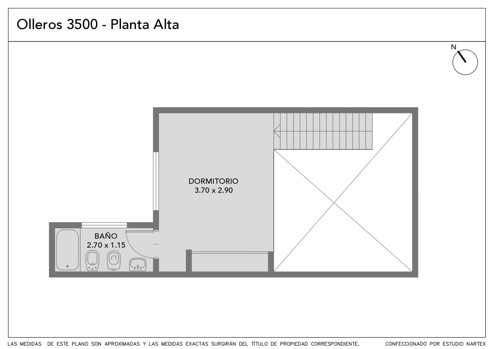 Venta departamento 2 ambientes tipo loft en piso alto. Chacarita - 32