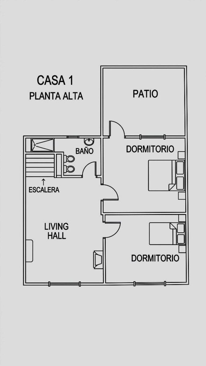 CASA MULTIFAMILIAR A NUEVO CON POSIBILIDAD DE UNIFICAR Y AMPLIAR - 36