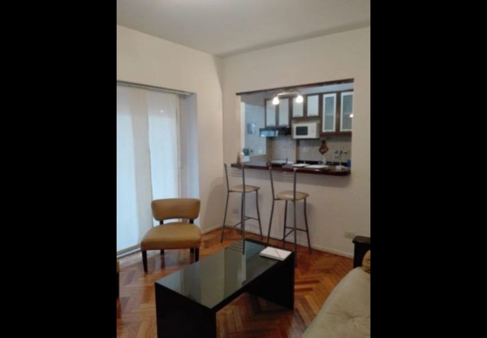 Departamento 2 ambientes, alquiler temporario, Recoleta