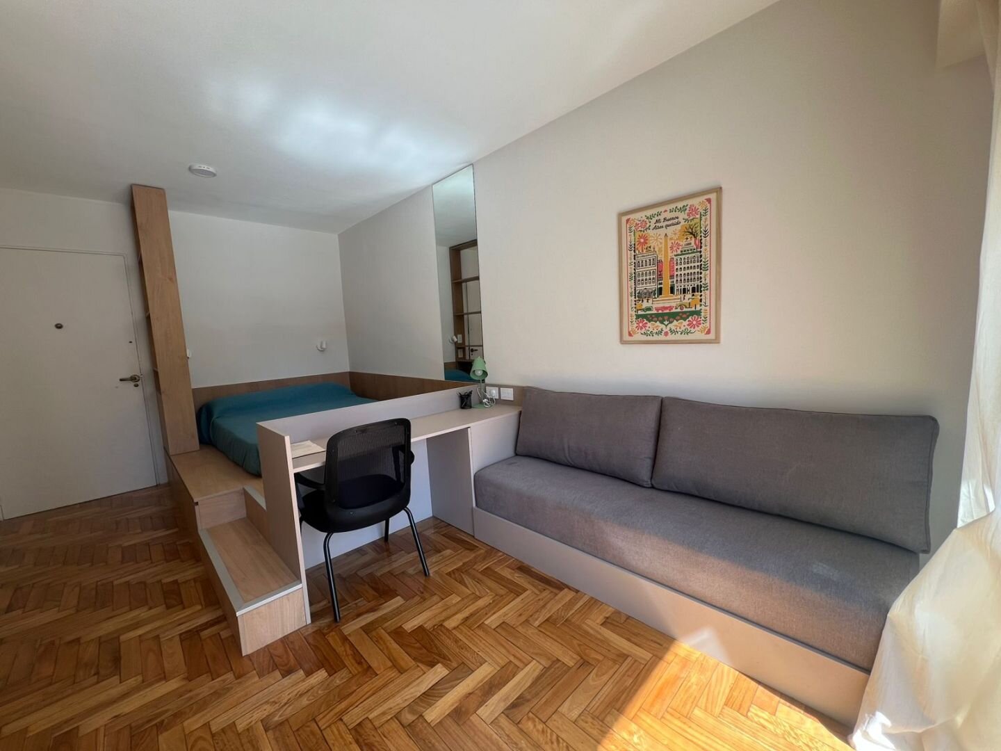 Departamento Monoambiente, alquiler temporario, Balvanera — foto 7