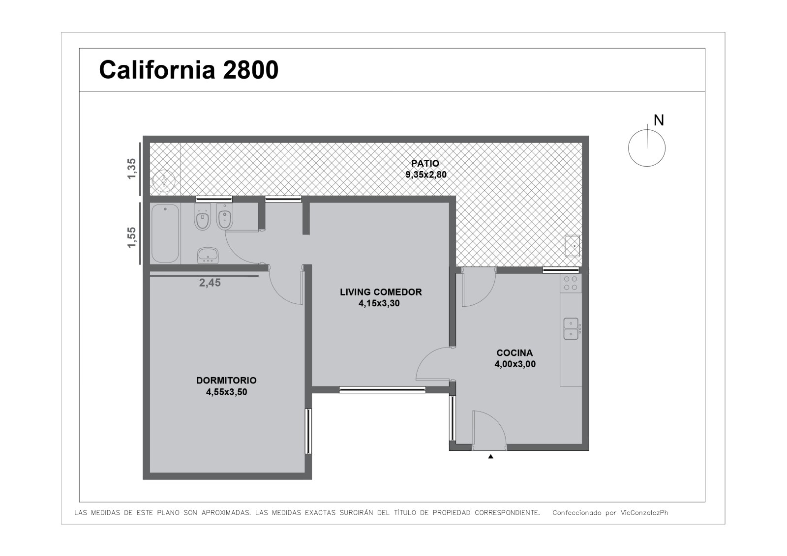 PH 2 ambientes en venta.Planta Baja con Patio y Parrilla. Reciclado a nuevo. Sin expensas. - 28