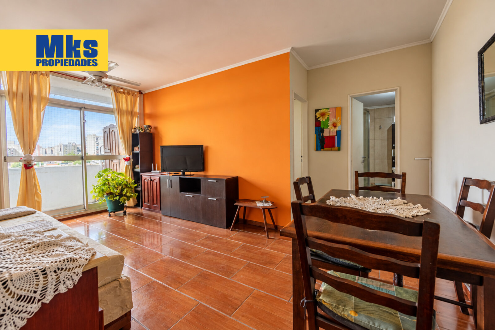 Venta de 2 ambientes en Avellaneda c/balcon y vista abierta. Torres Pueyrredon. — foto 3