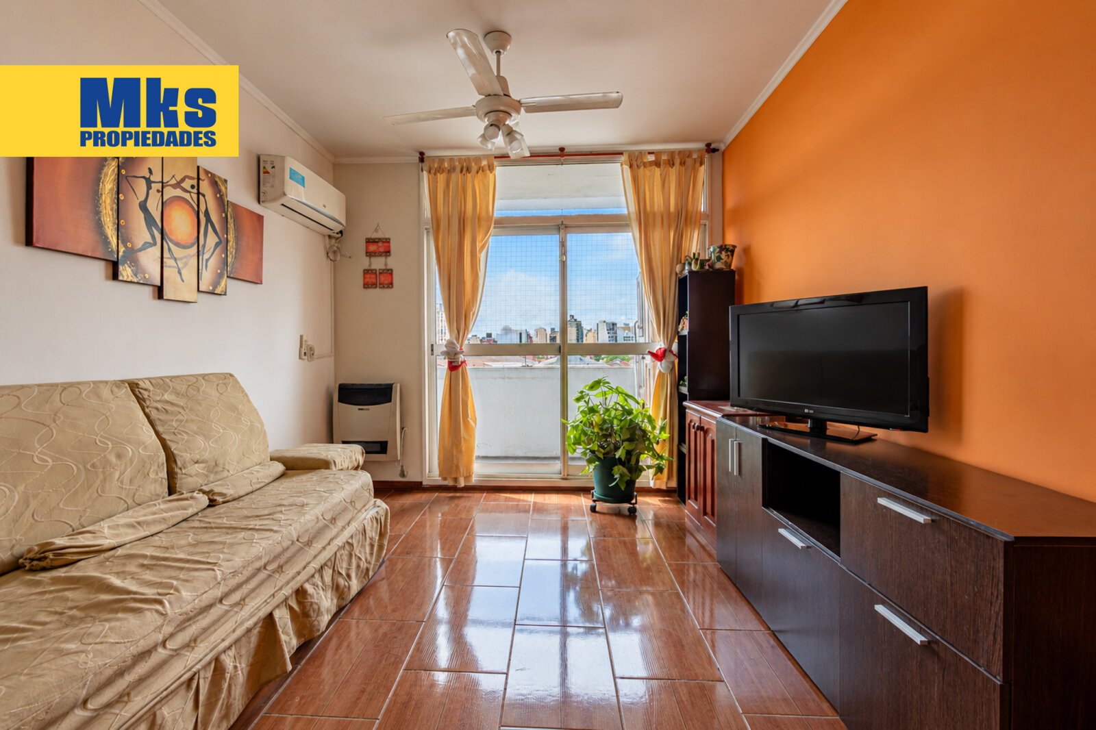 Venta de 2 ambientes en Avellaneda c/balcon y vista abierta. Torres Pueyrredon.