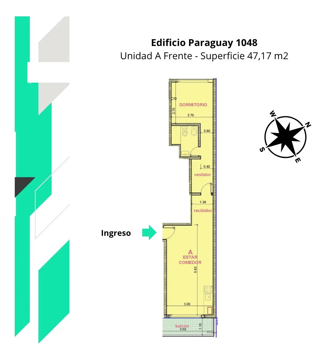 Venta Departamento Centro — foto 2