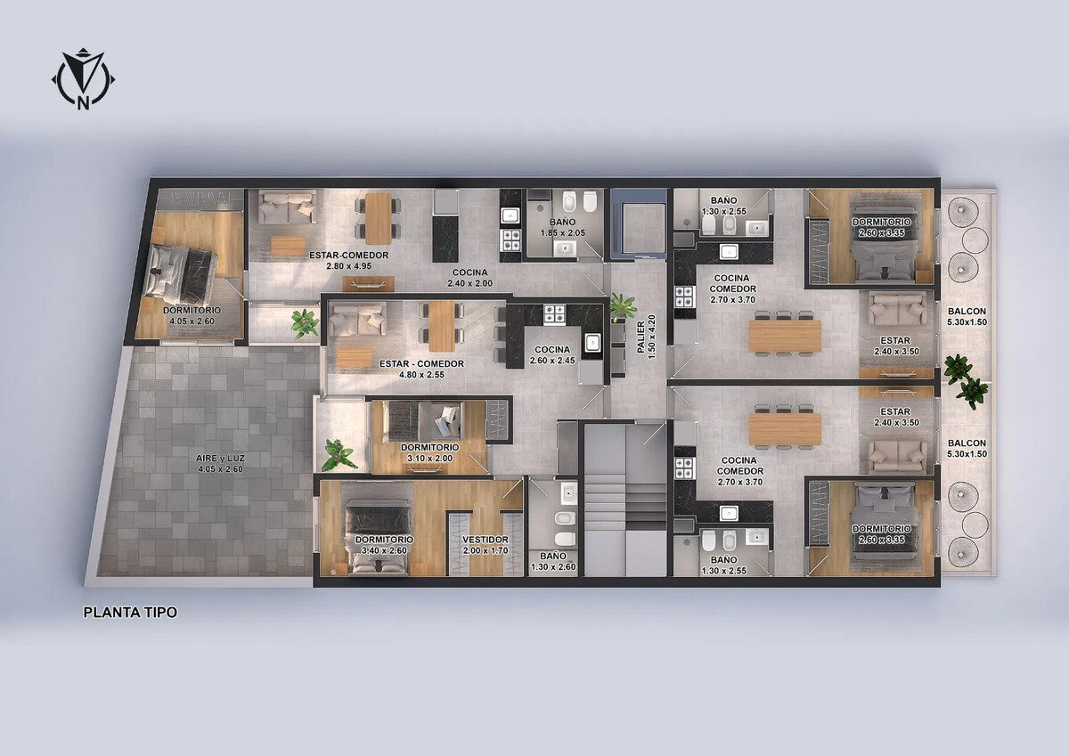 Venta Departamento 1 Dormitorio Pichincha - 17