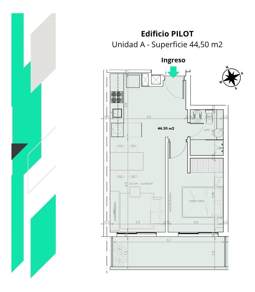 Venta Departamento Centro — foto 2